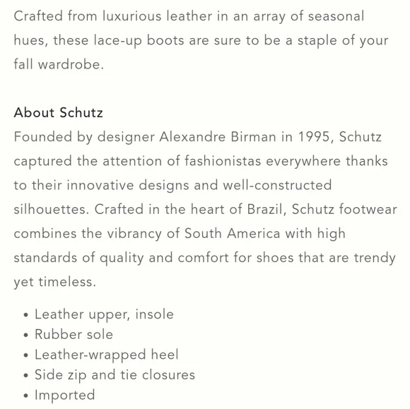 Schutz Granny Lace-up Boots - wine - Picture 5 of 12